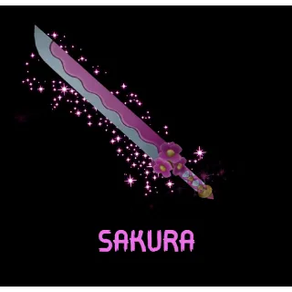 MM2 Sakura knife, CHEAP AND FAST