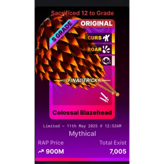 Colossal Balzehead -Death Ball