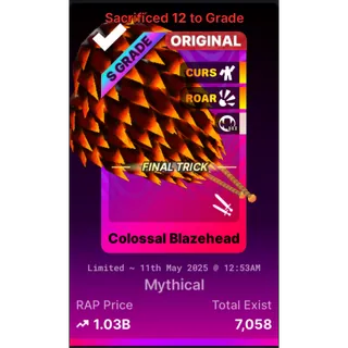 Colossal Blazehead - Death Ball