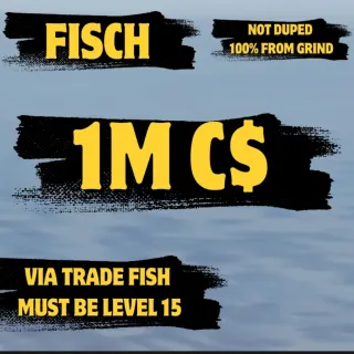 FISHC 1M COINS (CHEAP)