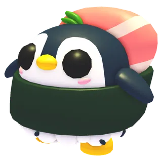 4x Sushi penguin