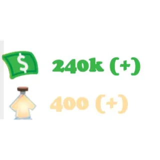 [Adopt Me]  200k - 300k Buck 💸 + 400 Age Up Potion 🧪 + Full Access 🗝️