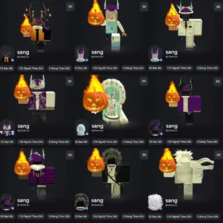 Korblox + headless + valk 4ccount