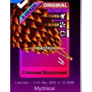Colossal Blazehead - Death Ball