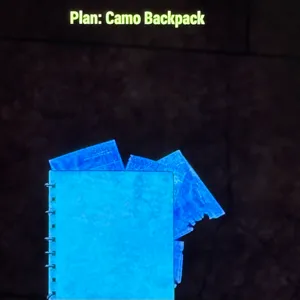 Camo Backpack Plan