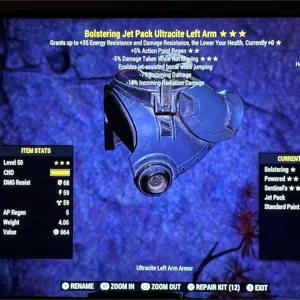 Ultra Jet Pack Left Arm