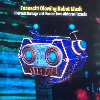 Fasnacht Glowing Robot