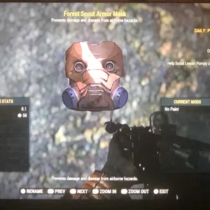 Forest Scout Armor Mask