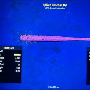 Pink Baseball Bat Lvl 5