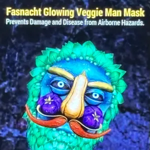 Fasnacht Glow Veggie Man