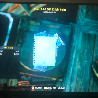 BOS Knight Paint Plan