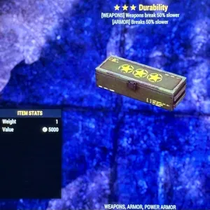 Durability Legendary Mod