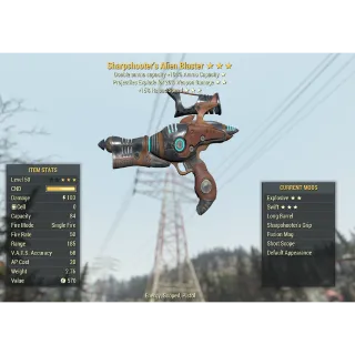 Double Explosive Alien Blaster | Ultra Rare Legacy Legendary Effect