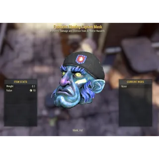 Glowing Captain Mask