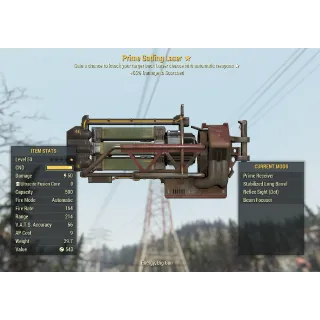 Concussive Ragdoll Gatling Laser | Ultra Rare Developer Legendary Effect