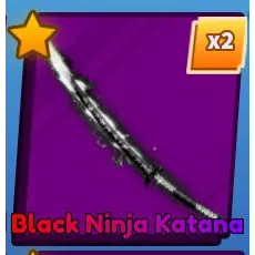 Black Ninja Katana + EMOTE