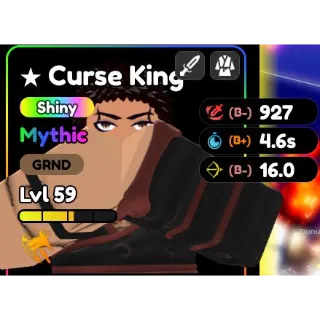 Shiny Curse King | Anime Defenders