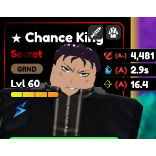 Chance King | Anime Defenders