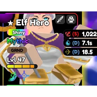 Shiny Elf Hero | Anime Defenders