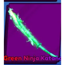 Green Ninja Katana