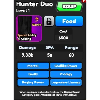 Hunter Duo | ASTD