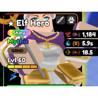 Shiny Elf Hero | Anime Defenders