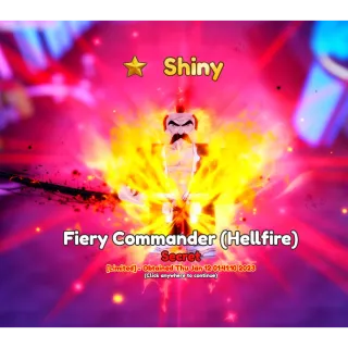 Shiny Fiery Commander / Yamomoto