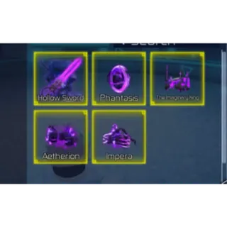 Hollow Set + Sword - Jujutsu Infinite