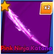 Pink Ninja Katana Full Set