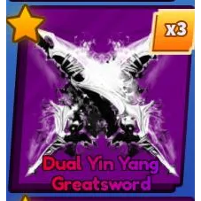 Dual Yin Yang Greatsword