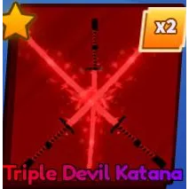 Triple Devil Katana