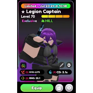 Legion Captain Almighty Full SSS