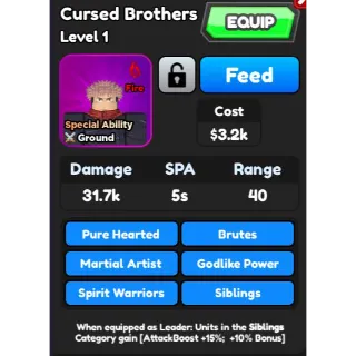 Cursed Brothers | ASTD