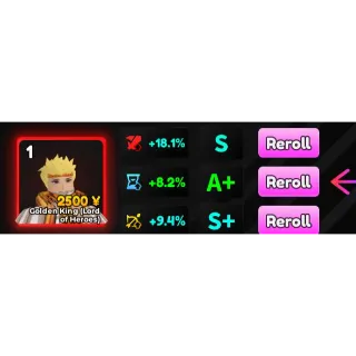 Golden King - Gilgamesh Good Stat S/A+/S+ |AA