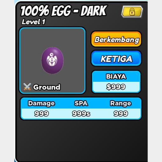 100% Egg - Dark ASTD - Game Items - Gameflip