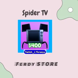 Spider TV Signed
