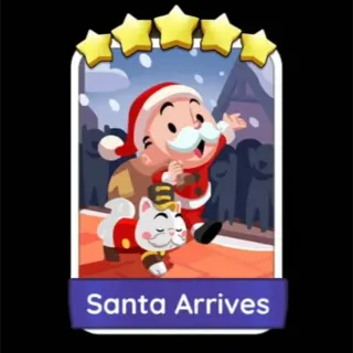 Santa Arrives Monopoly Go
