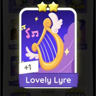 Lovely Lyre Monopoly Go