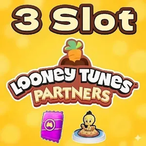 3 Slot Looney Tunes Partners Event Monopoly Go