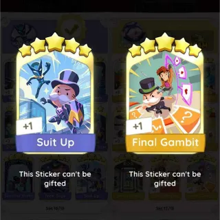 Suit Up Final Gambit Golden Blitz