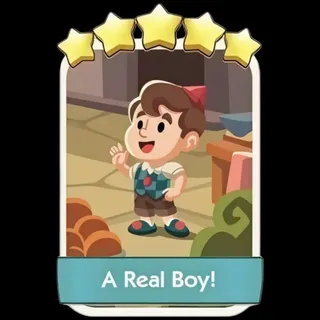 A Real Boy! Monopoly Go