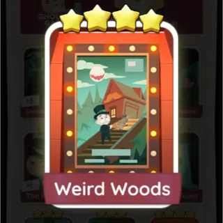 Weird Woods Monopoly Go