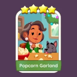 Popcorn Garland Monopoly Go
