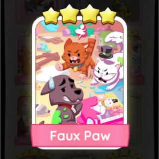 Faux Paw Monopoly Go