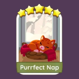 Purrfect Nap Monopoly Go