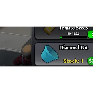 BLOCKSPIN DIAMOND POT