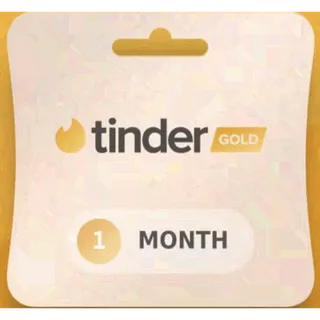 Tinder Gold - 1 Month Subscription Key EUROPE