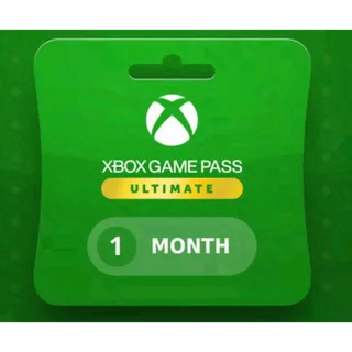 Xbox Game Pass Ultimate - 1 Month Subscription Card US (NON-STACKABLE)