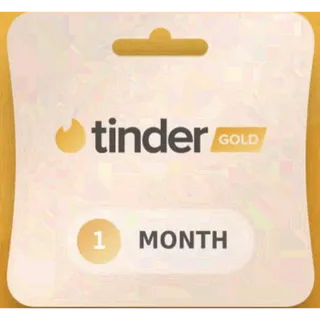Tinder Gold - 1 Month Subscription Key EUROPE