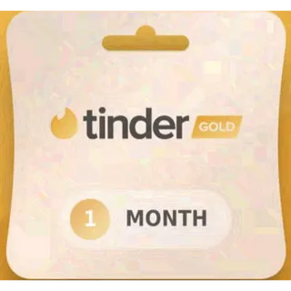 Tinder Gold - 1 Month Subscription Key EUROPE